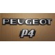 Monogramme Peugeot P4